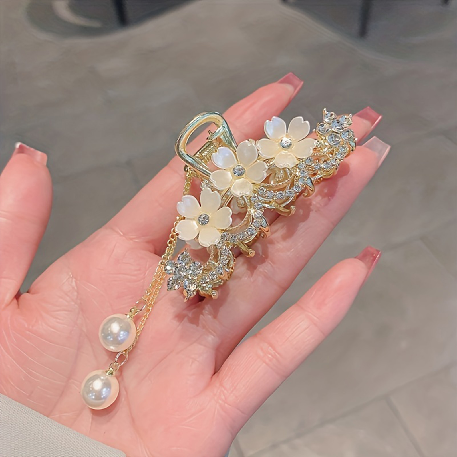 Fashion Hair Clip Elegant Exqu - Supply Florist 评论和价格