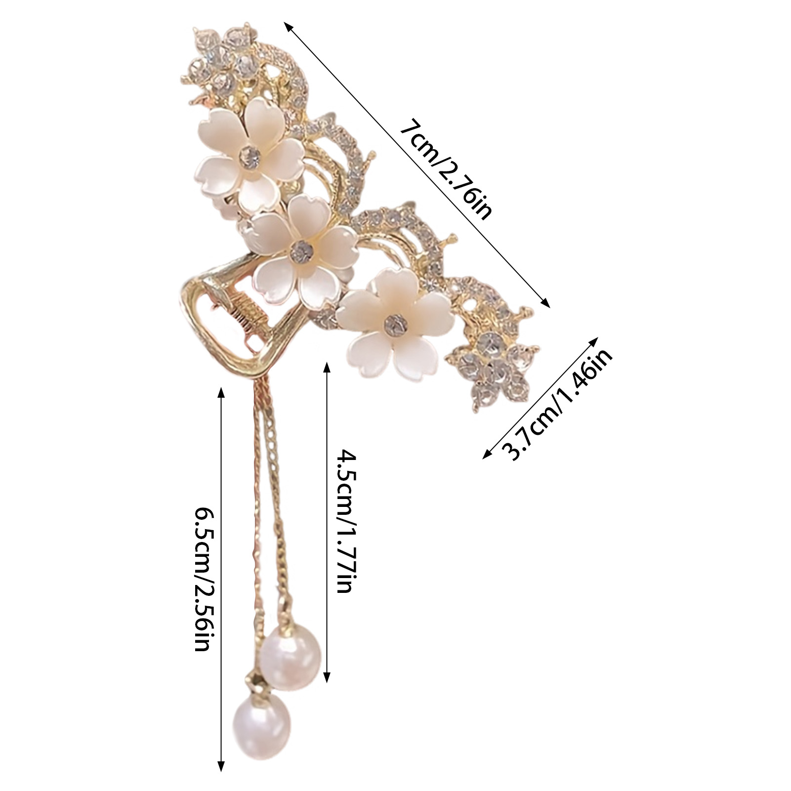 Fashion Hair Clip Elegant Exqu - Supply Florist 评论和价格