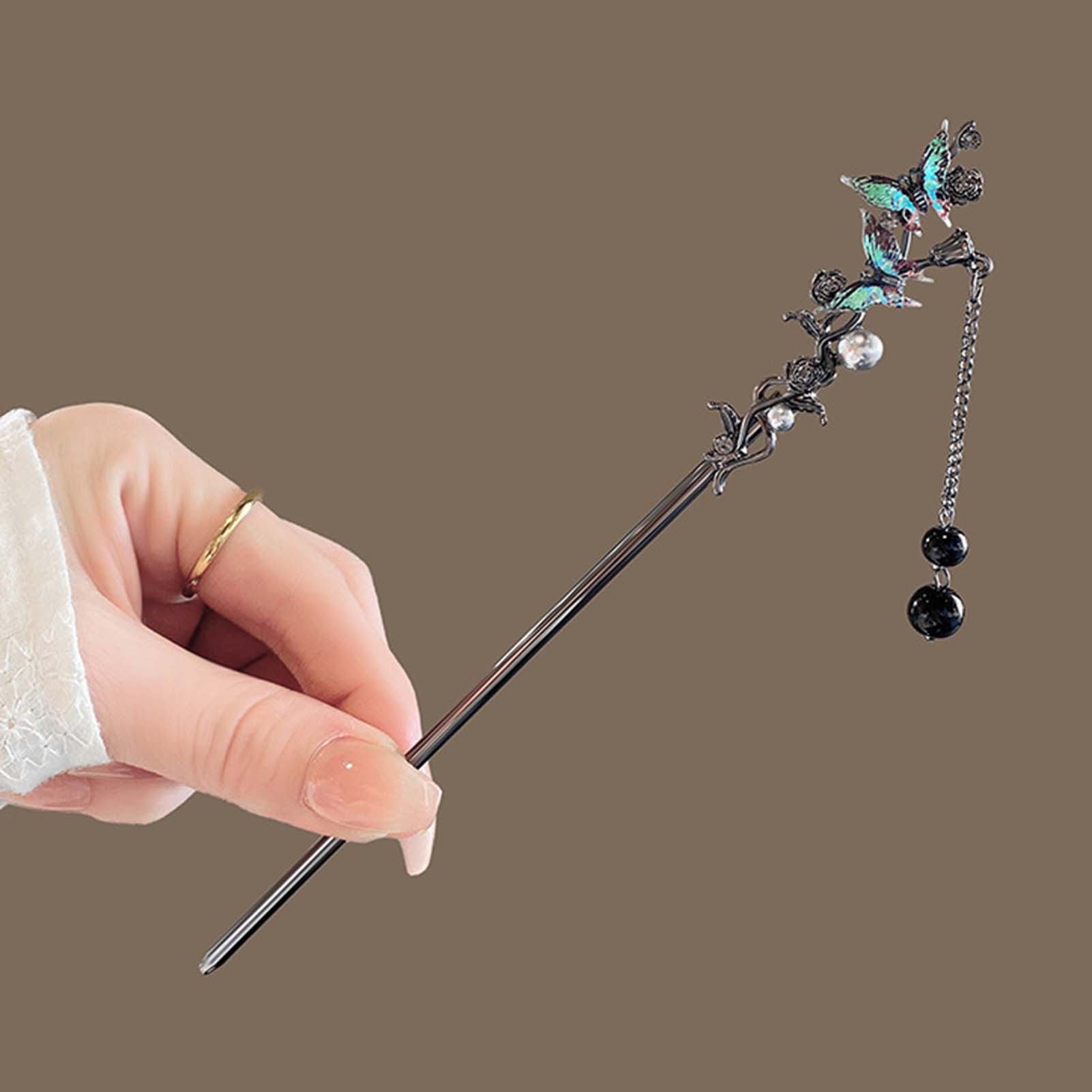 Butterfly Tassel Hairpin Hair  - Supply Florist 评论和价格