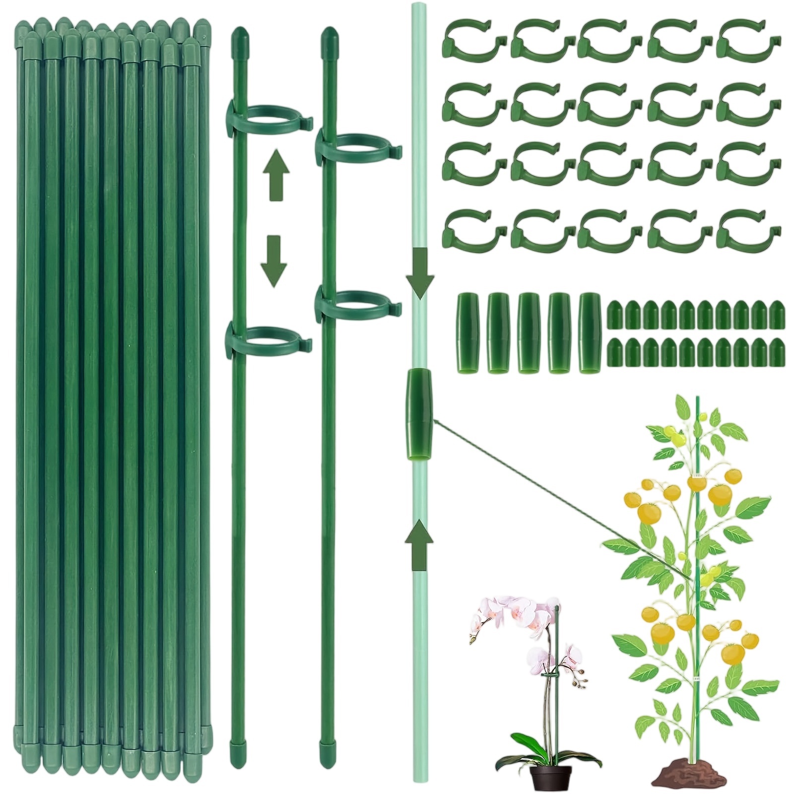 Plant Supports Rod Single Stem - Florist Supply Bulk 评论和价格