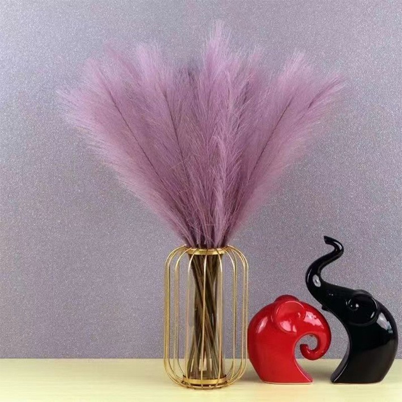 10PCS Artificial Pompous Grass - Florist Supply Bulk 评论和价格