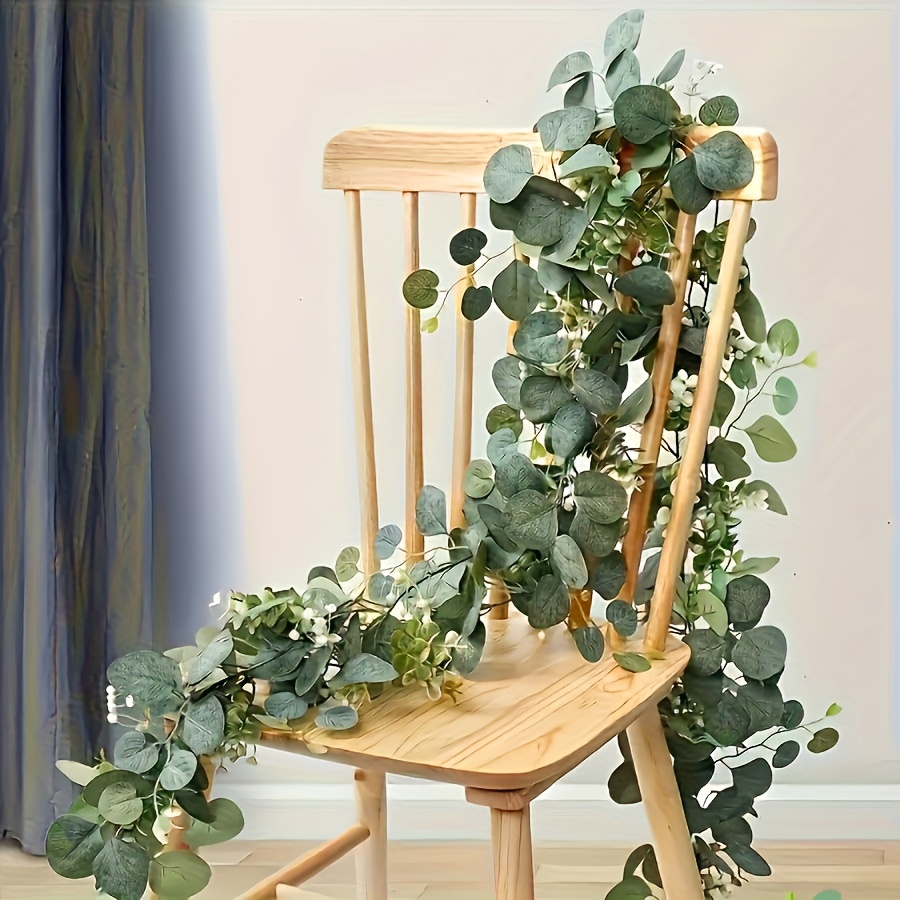 Artificial Eucalyptus Wreath F - Eucalyptus Preserved 评论和价格
