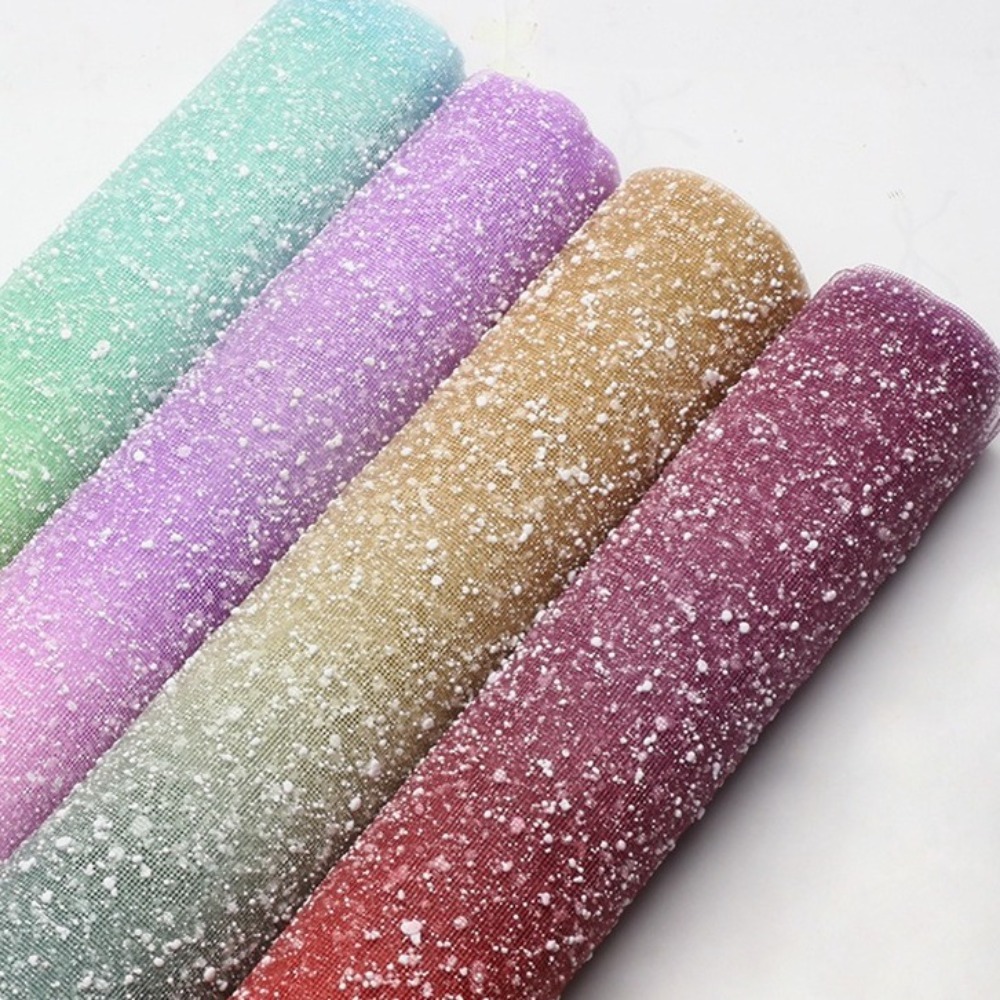 Gradient Snow Dot Yarn Mesh Pa - Florist Flower Supply 评论和价格