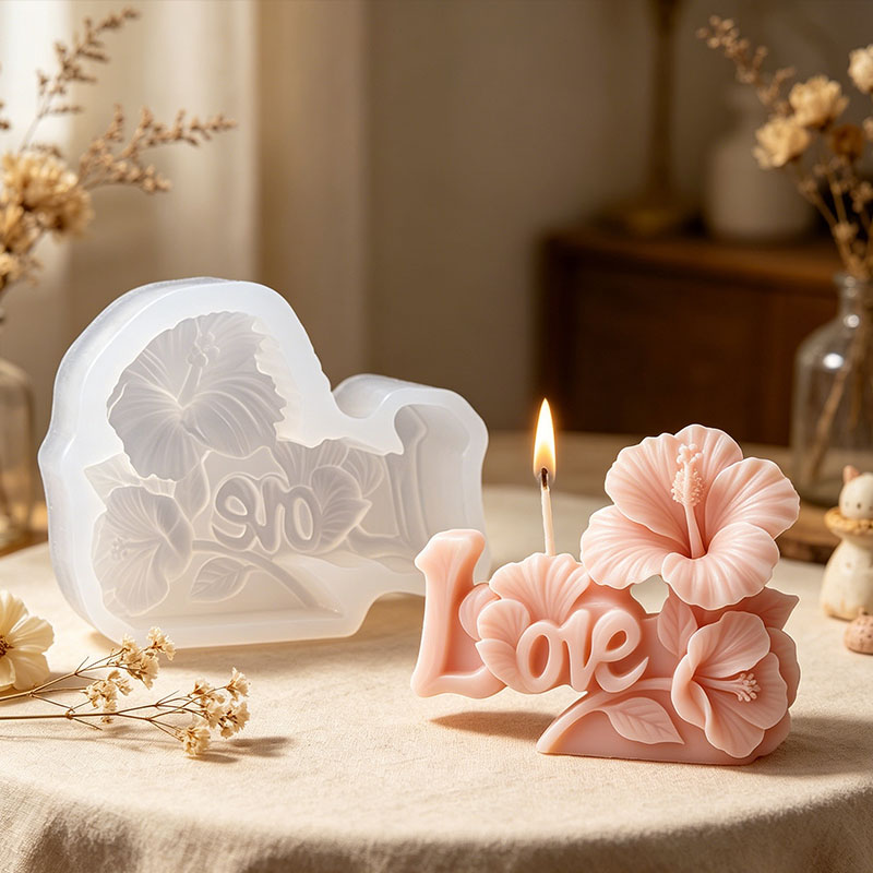 3D Flower Candle Silicone Mold - Florist Supply Vases 评论和价格