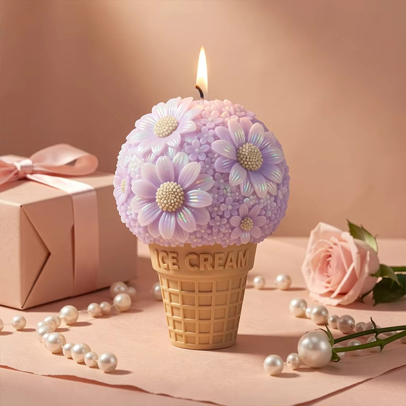 3D Flower Candle Silicone Mold - Florist Supply Vases 评论和价格
